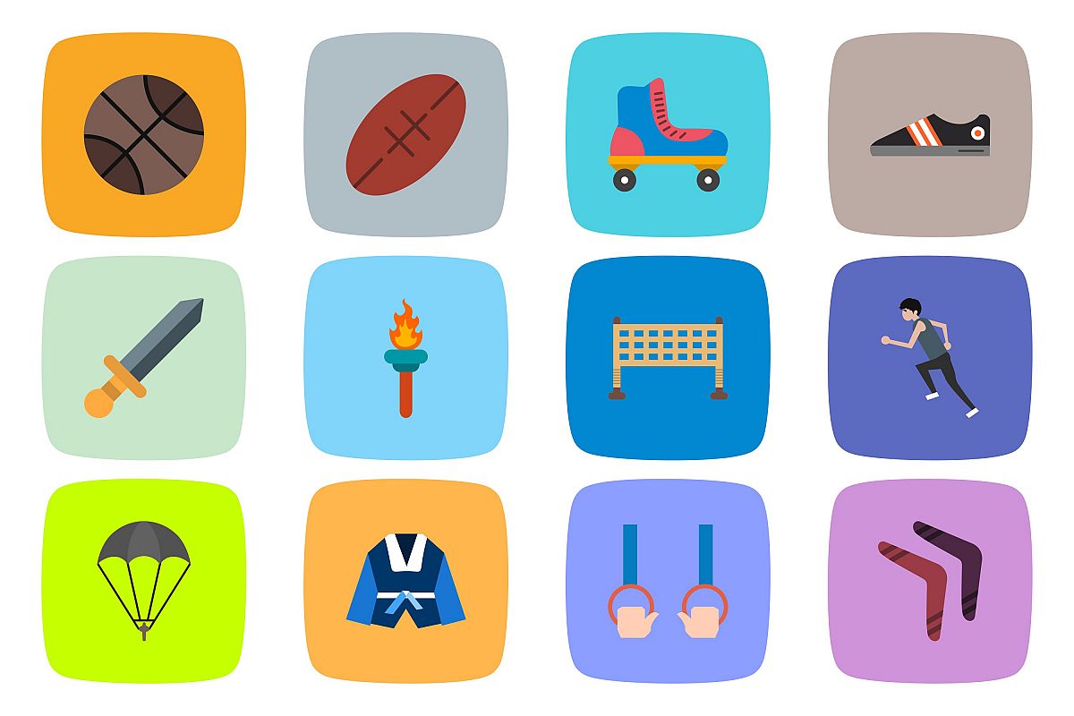 Set Of Sports And Game Icons example image 1