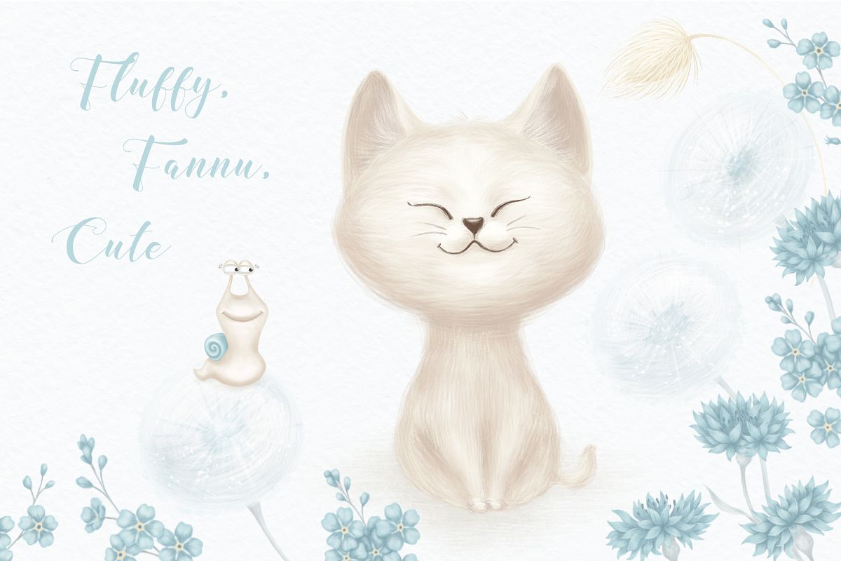 Fluffy, Funny, Cute example image 1