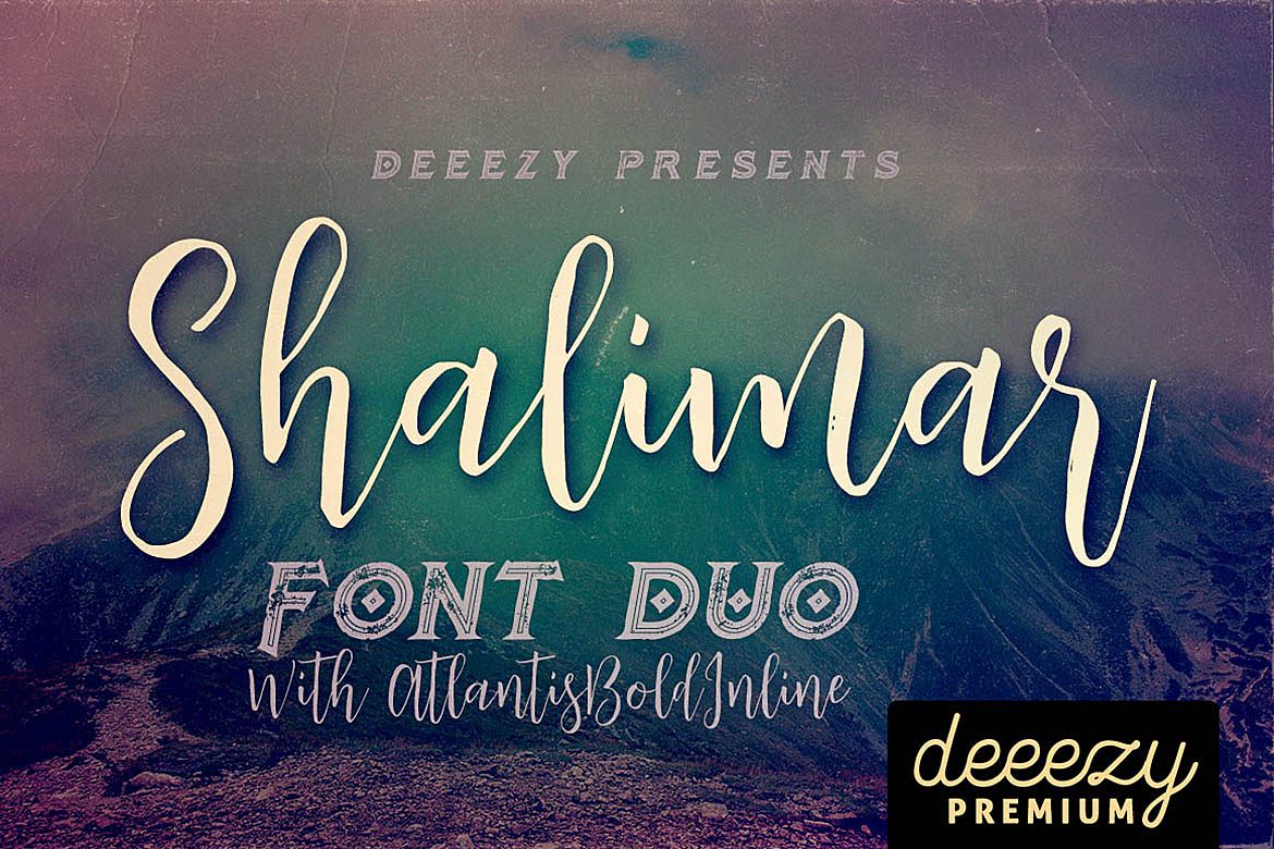 Shalimar Font Duo example image 1