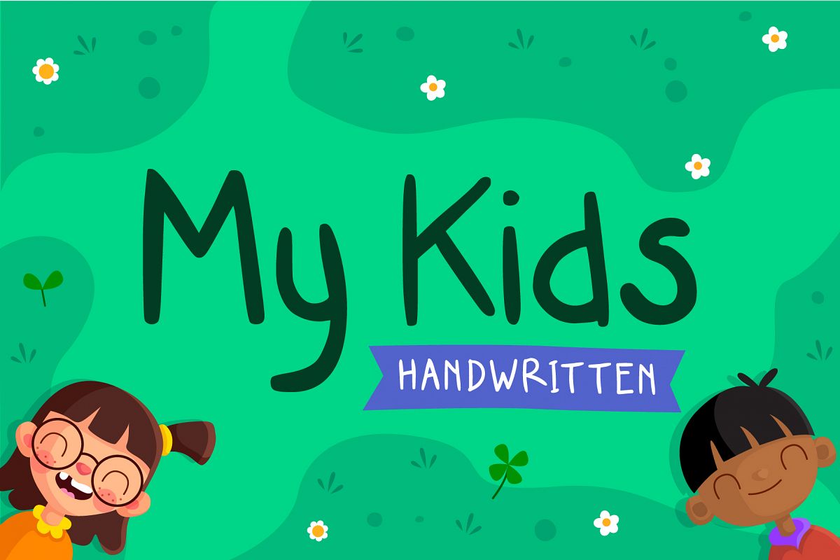 My Kids Handwritten example image 1