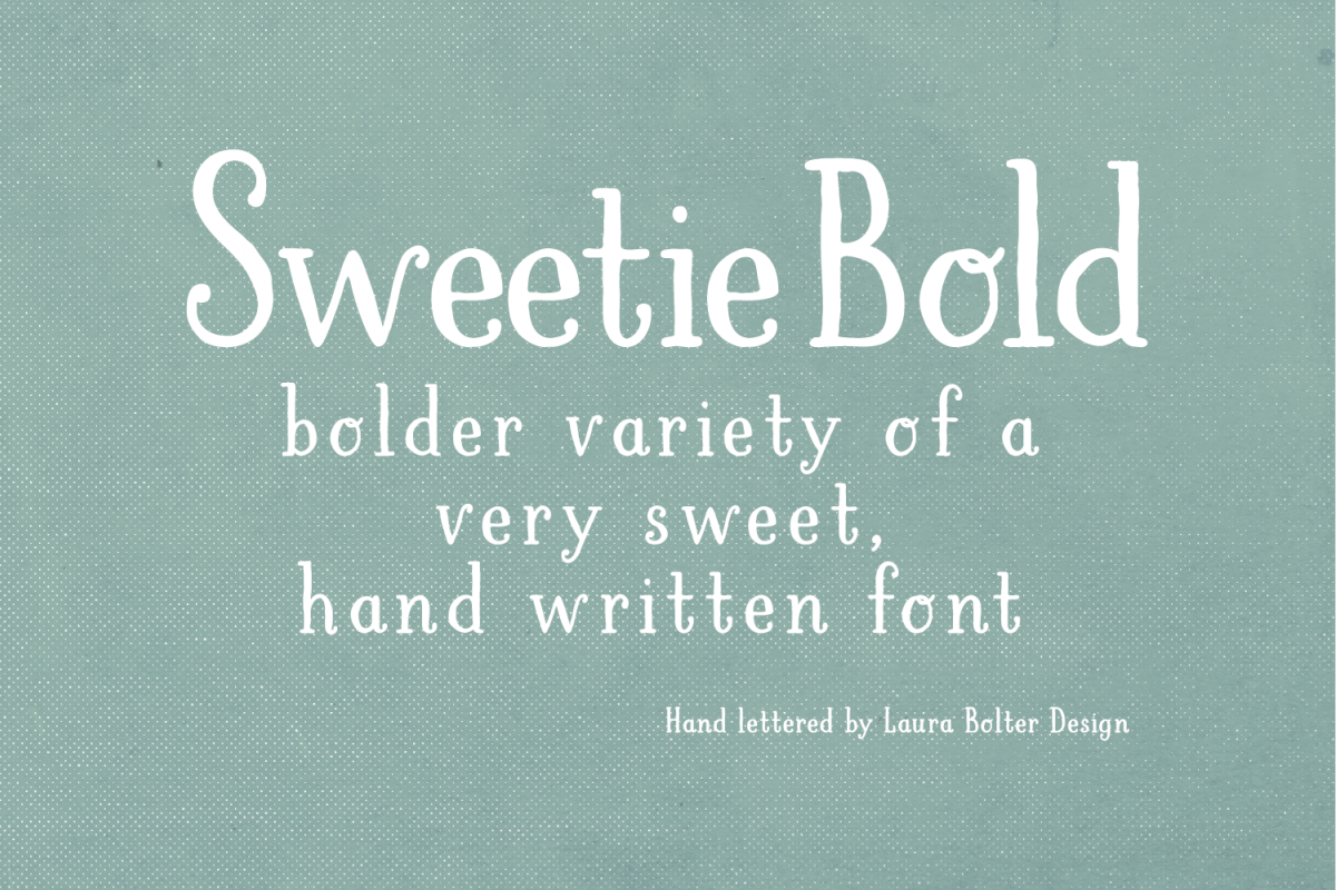LB Sweetie Bold example image 1