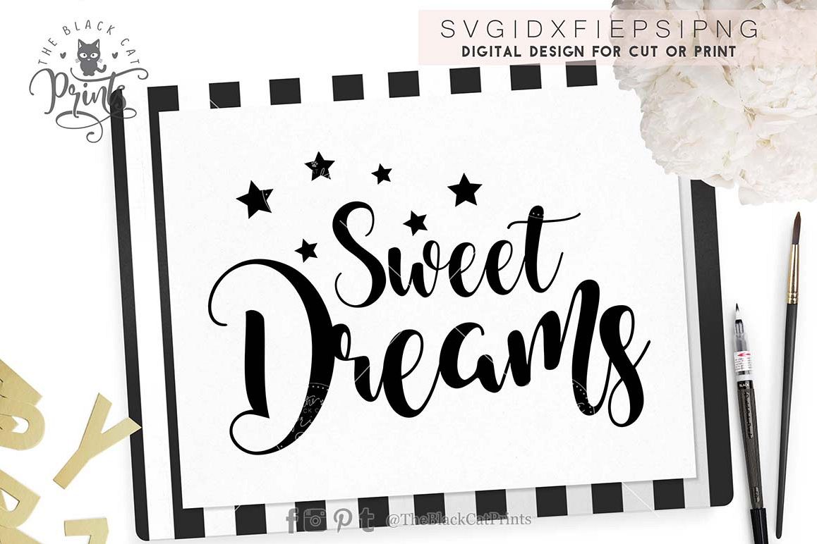 Free Free 320 Sweet Dreams Svg File SVG PNG EPS DXF File