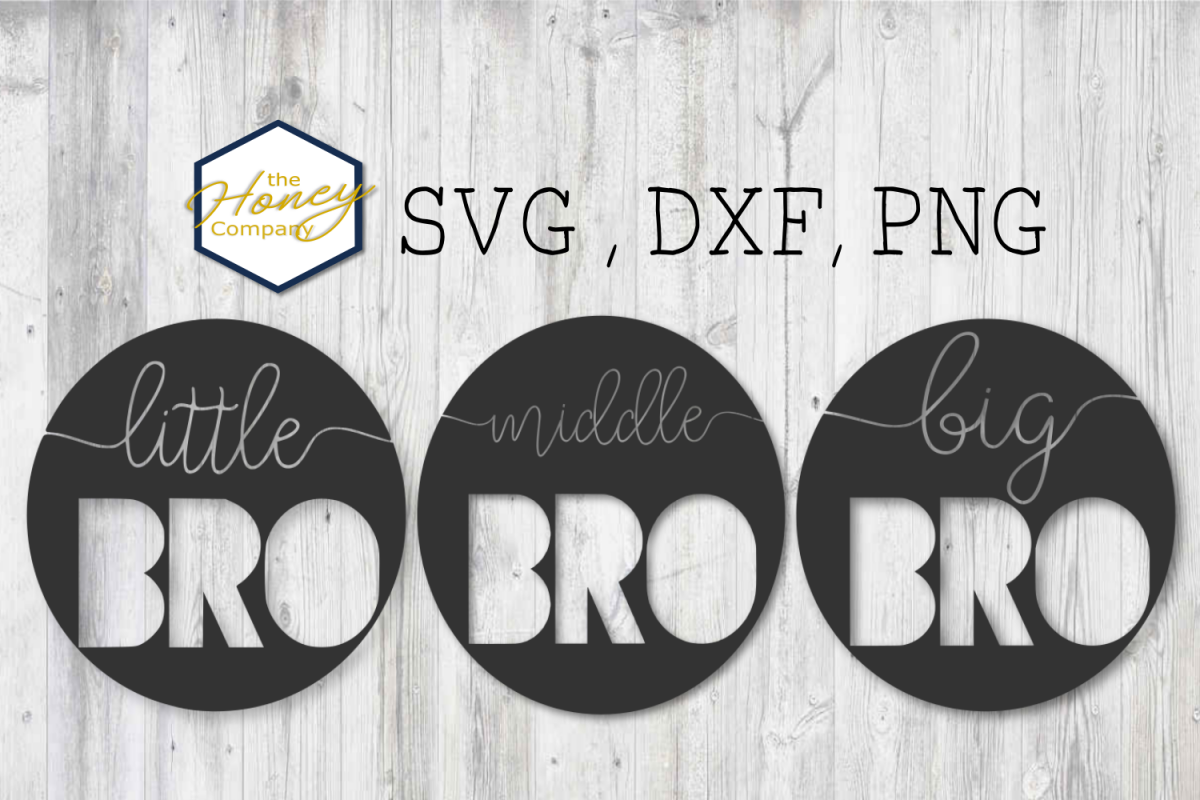 Brother Set Bundle SVG PNG DXF Cutting File Cut Files