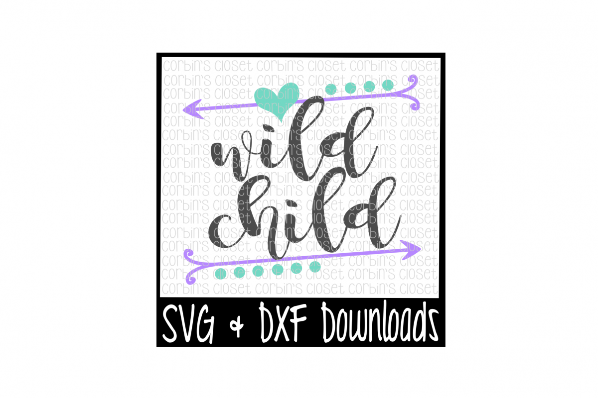 Wild Child Cut File example image 1