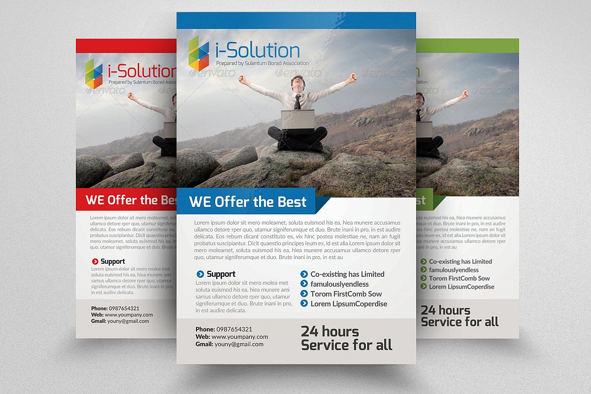 E Marketing Business Flyers example image 1