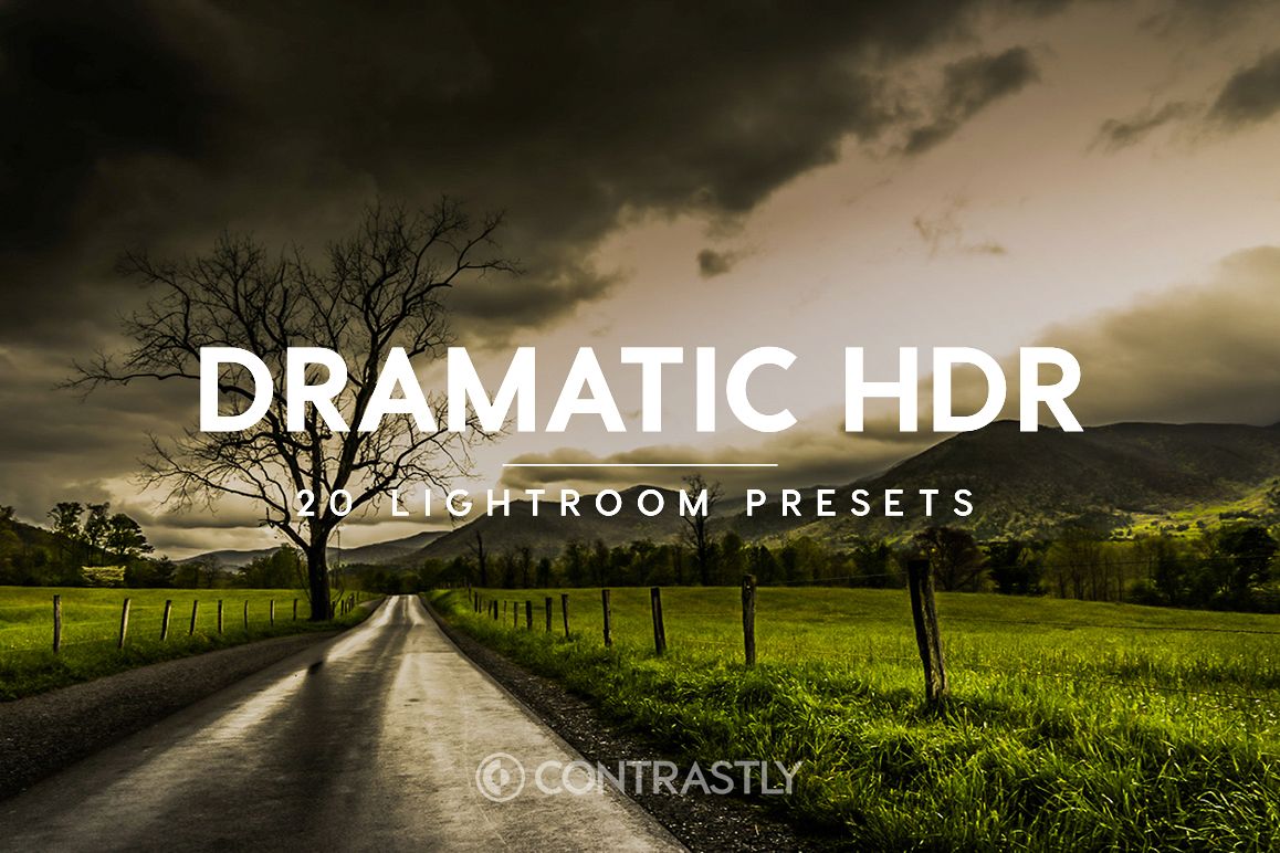 Dramatic HDR Lightroom Presets (3967) Add ons Design Bundles