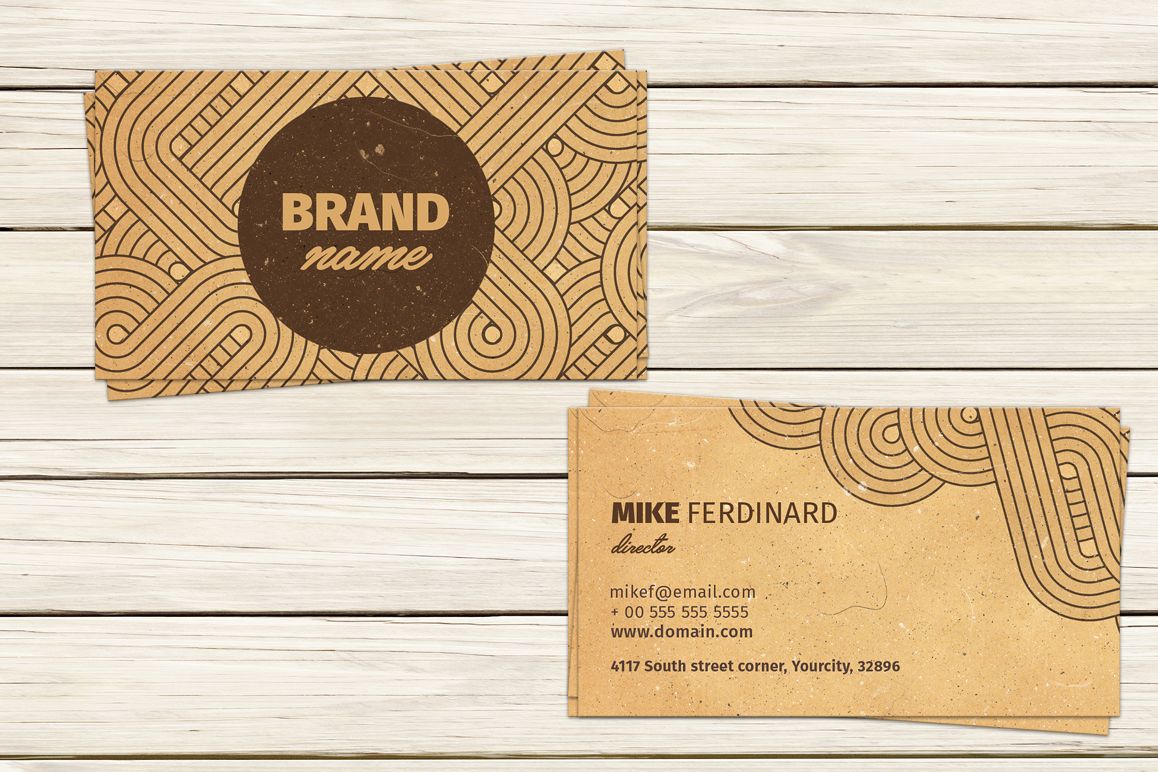 Retro Business Card example image 1