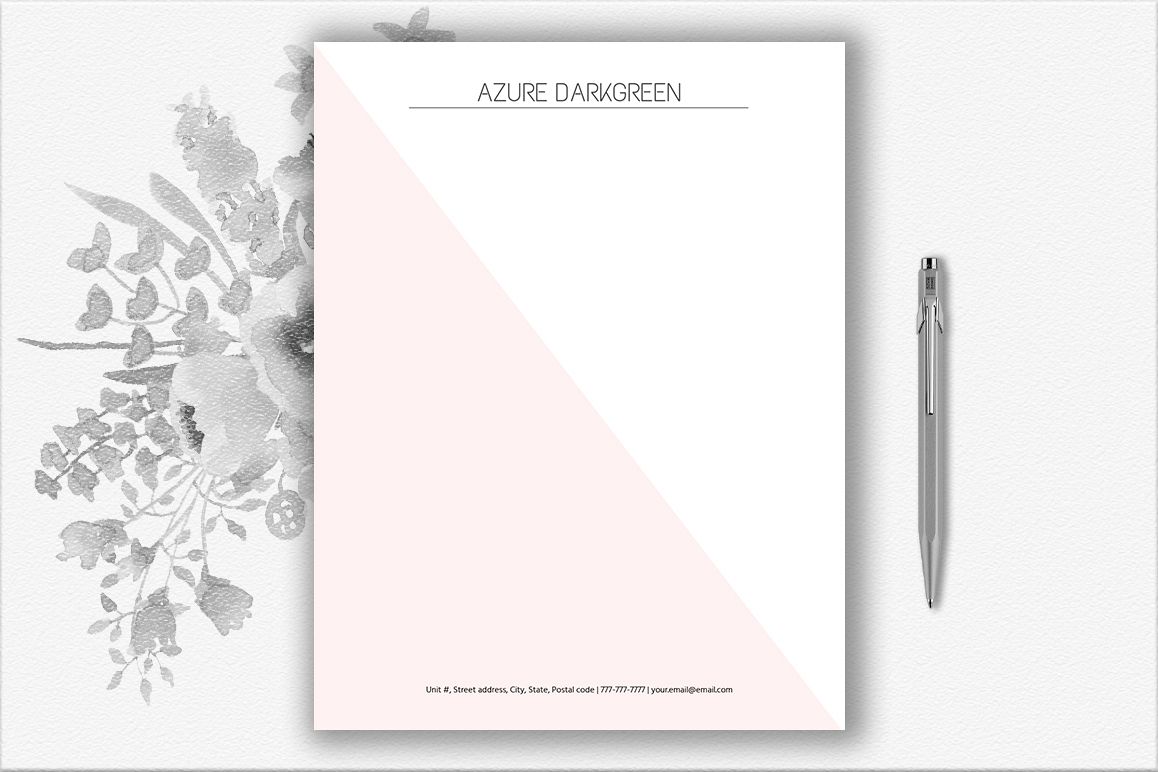 Letterhead Design Template example image 1