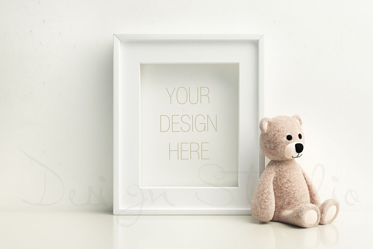 Styled Stock Photography, Frame Mockup, white Frame mockup, Styled Photography Mockup, stock photo example image 1