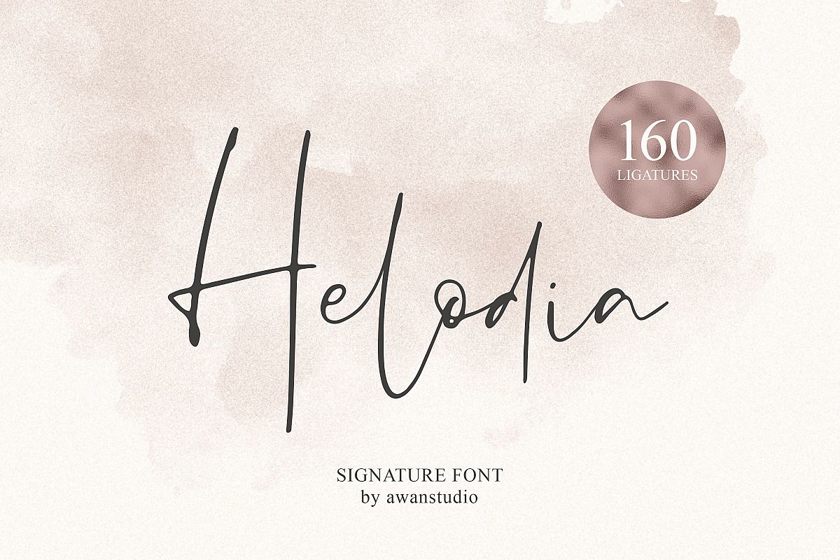 Helodia Font example image 1