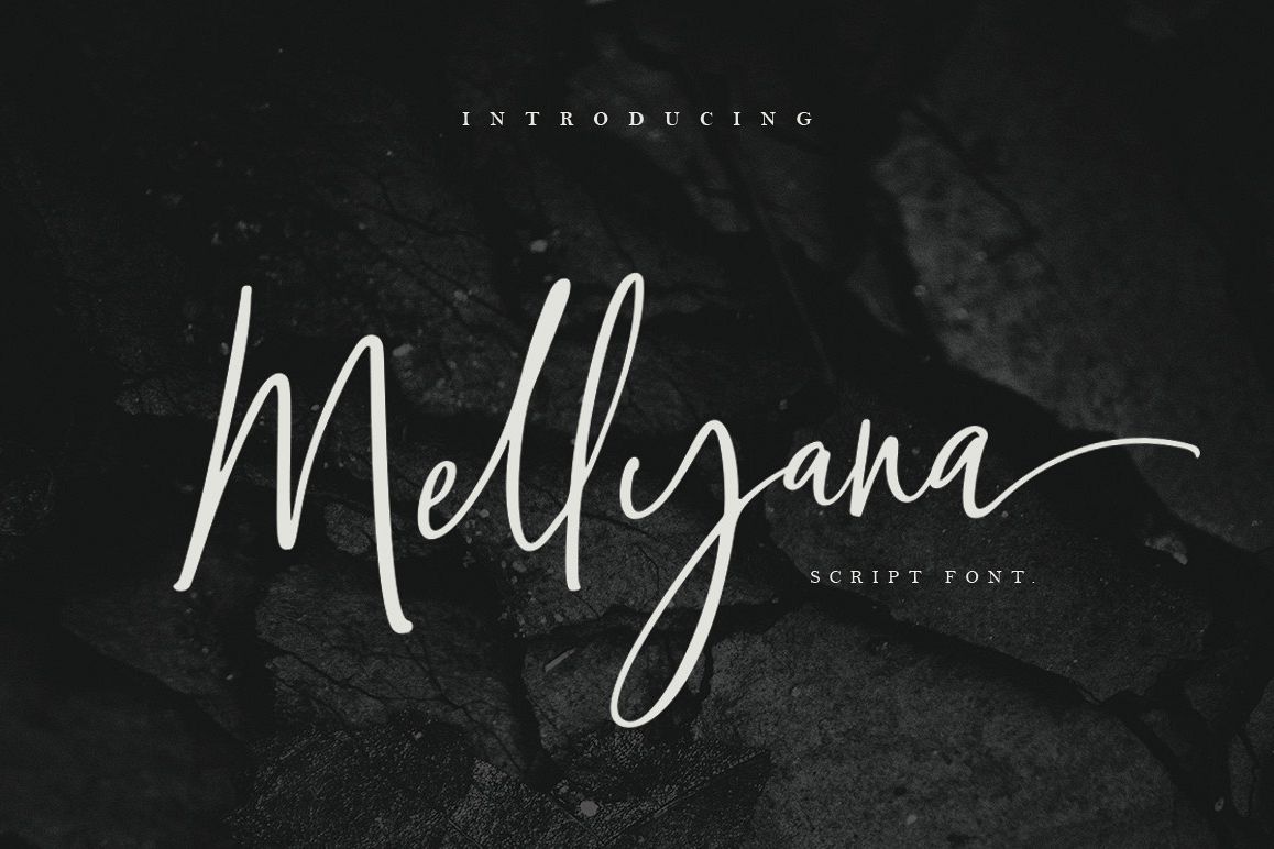 Mellyana Script example image 1