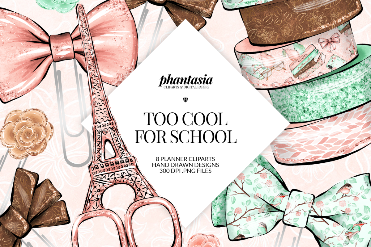 School Planner Cliparts example image 1
