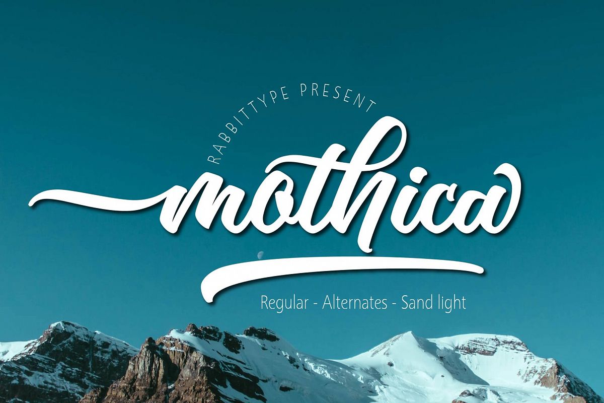 Mothica Script example image 1