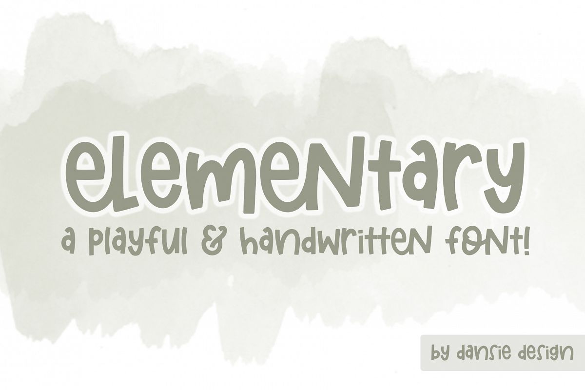 Elementary Font example image 1