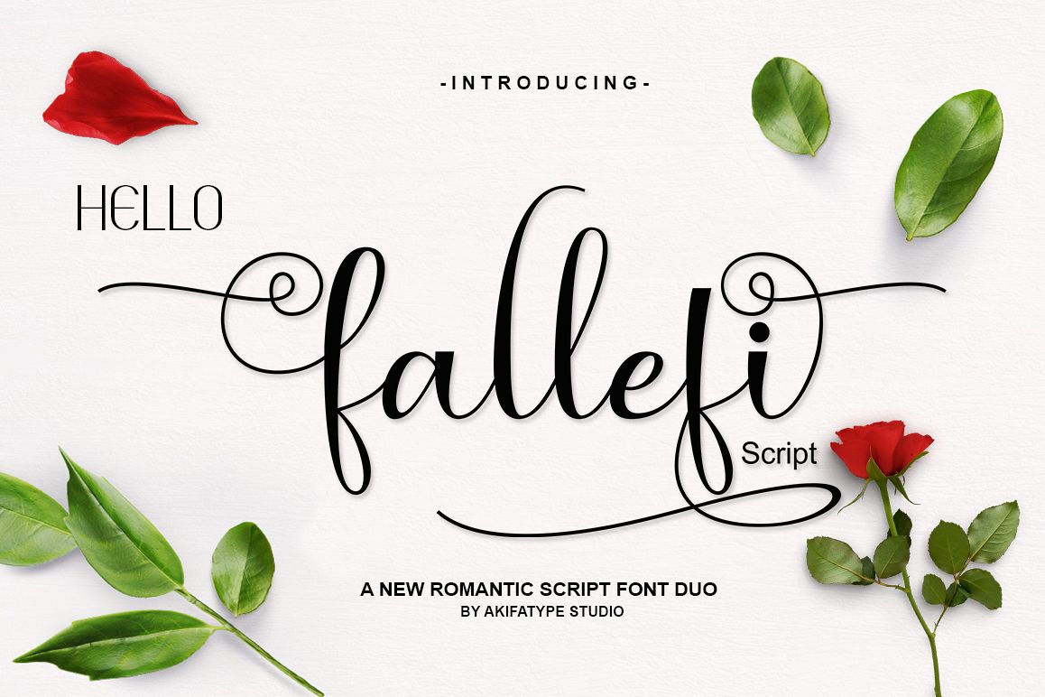fallefi - Font Duo example image 1