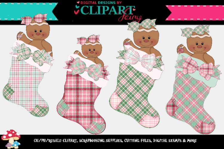Quilted Christmas Gingy 2 example image 1