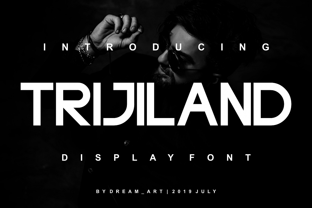 TRIJILAND - BOLD FONT example image 1