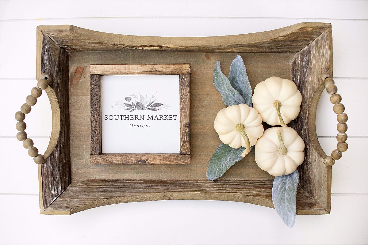 Fall Wood Framed Sign 6x6 Mock Up Photo Stock Photography example image 1