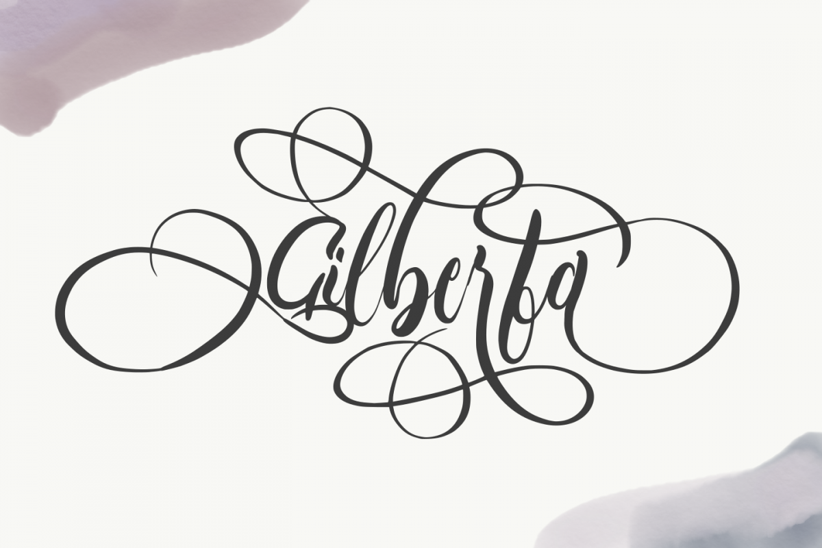 Gilberta Calligrapjy example image 1