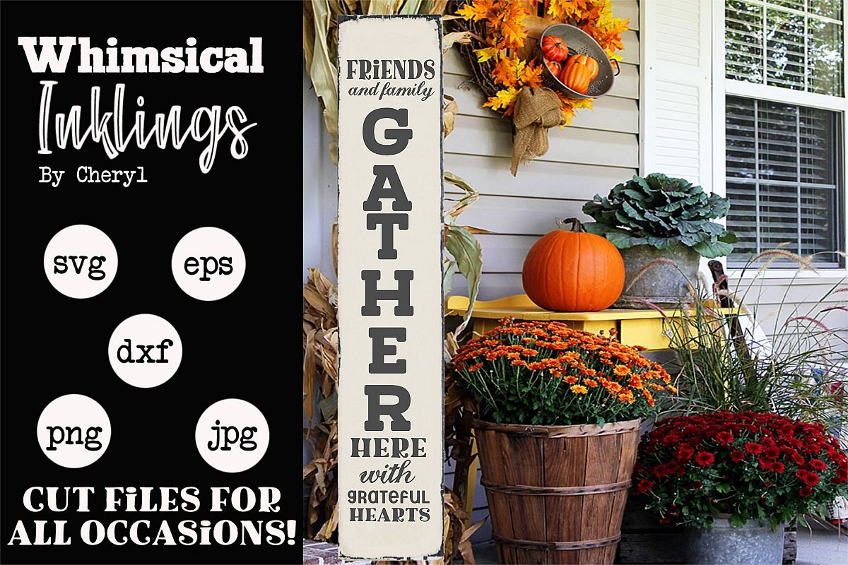 Gather Here-Vertical SVG example image 1