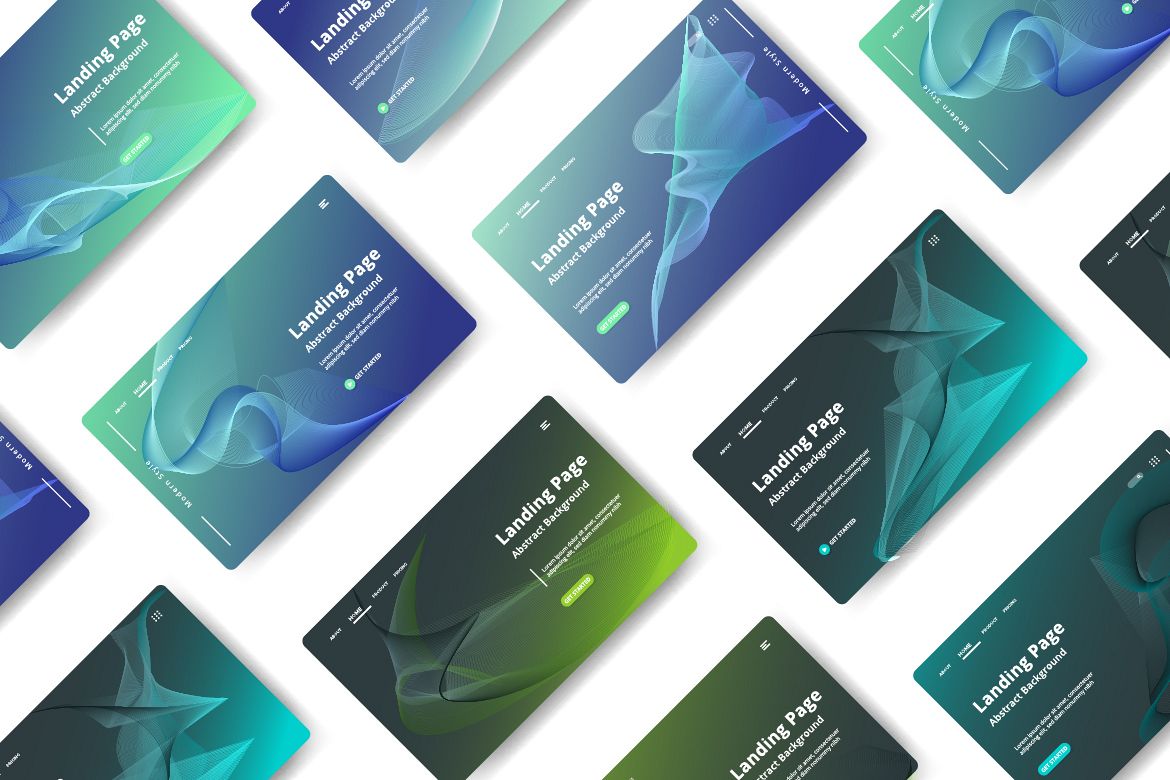 8 Abstract background design example image 1