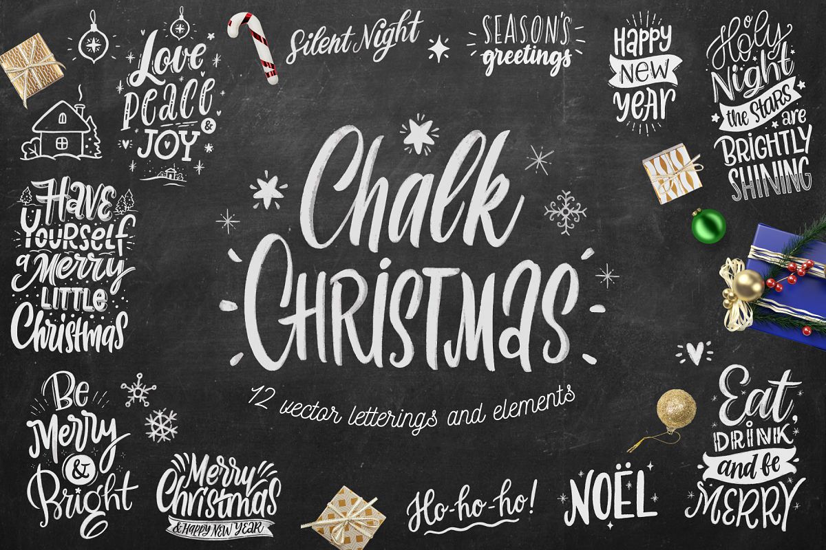 Chalk Christmas example image 1