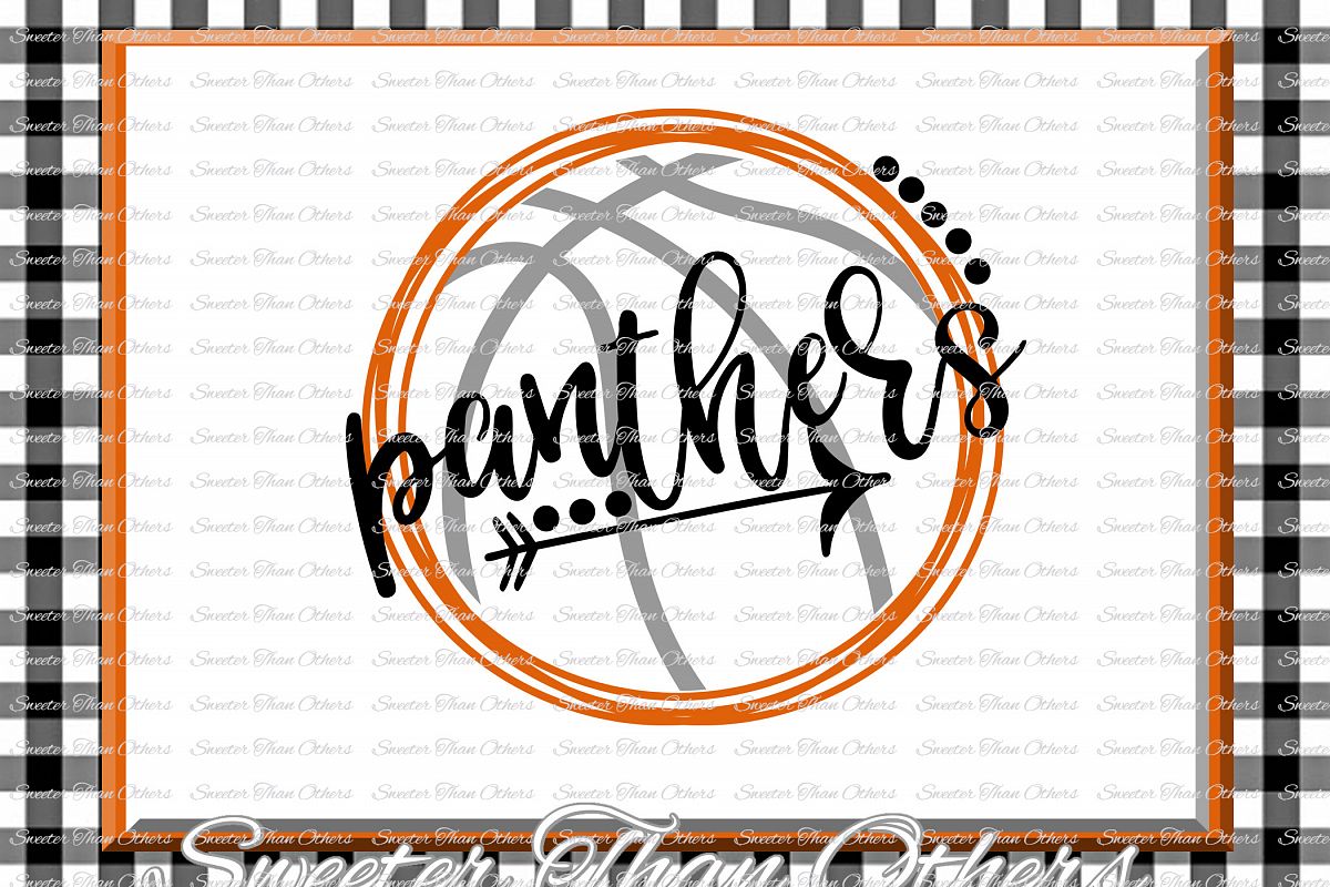 Basketball SVG, Panthers svg, Panthers Basketball svg example image 1