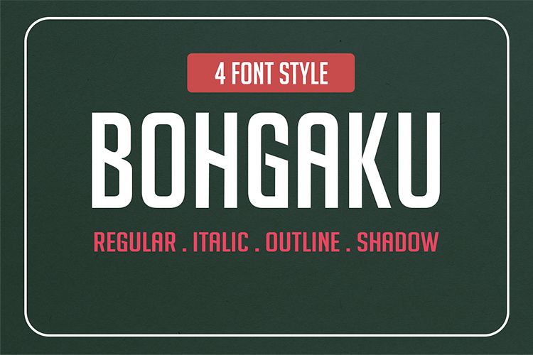 Bohgaku Family example image 1