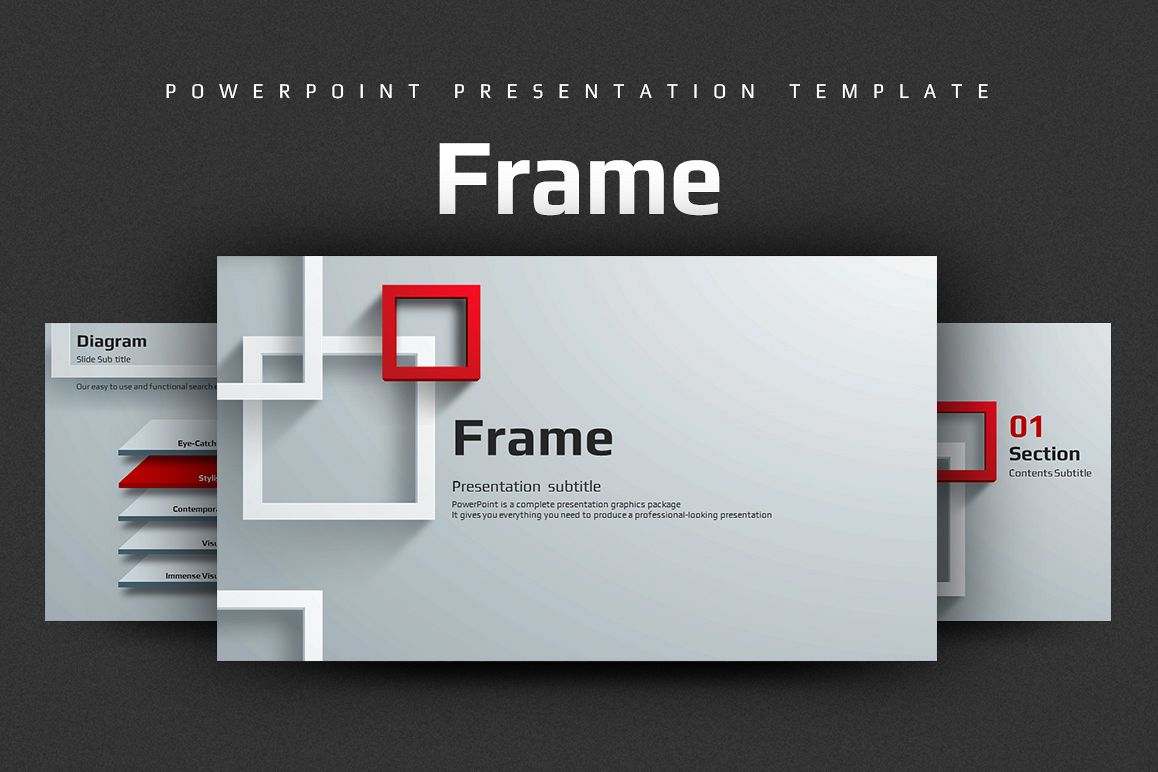 Frame Powerpoint Template Frame Powerpoint Template Example Image 1