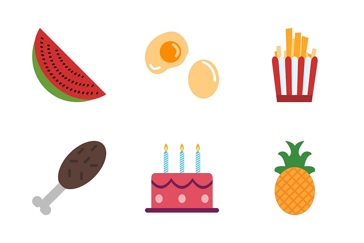 Set Of Food Icons example image 1