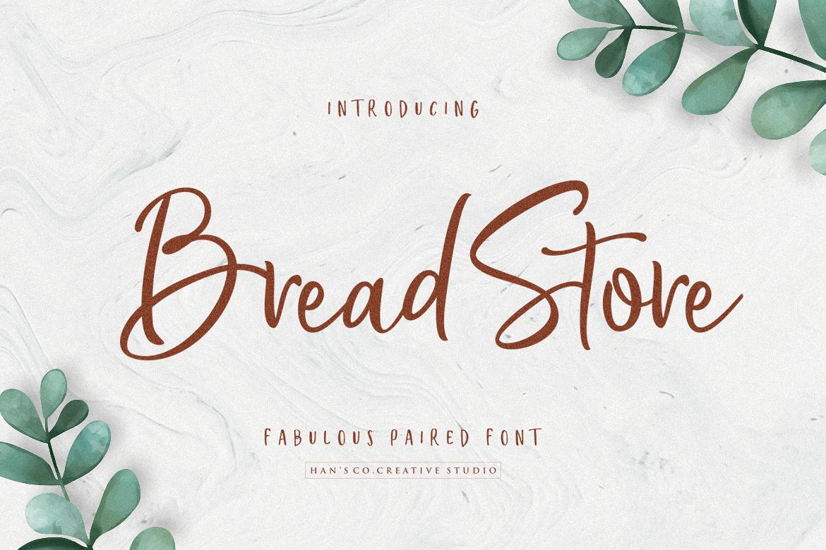 Bread Store Font example image 1