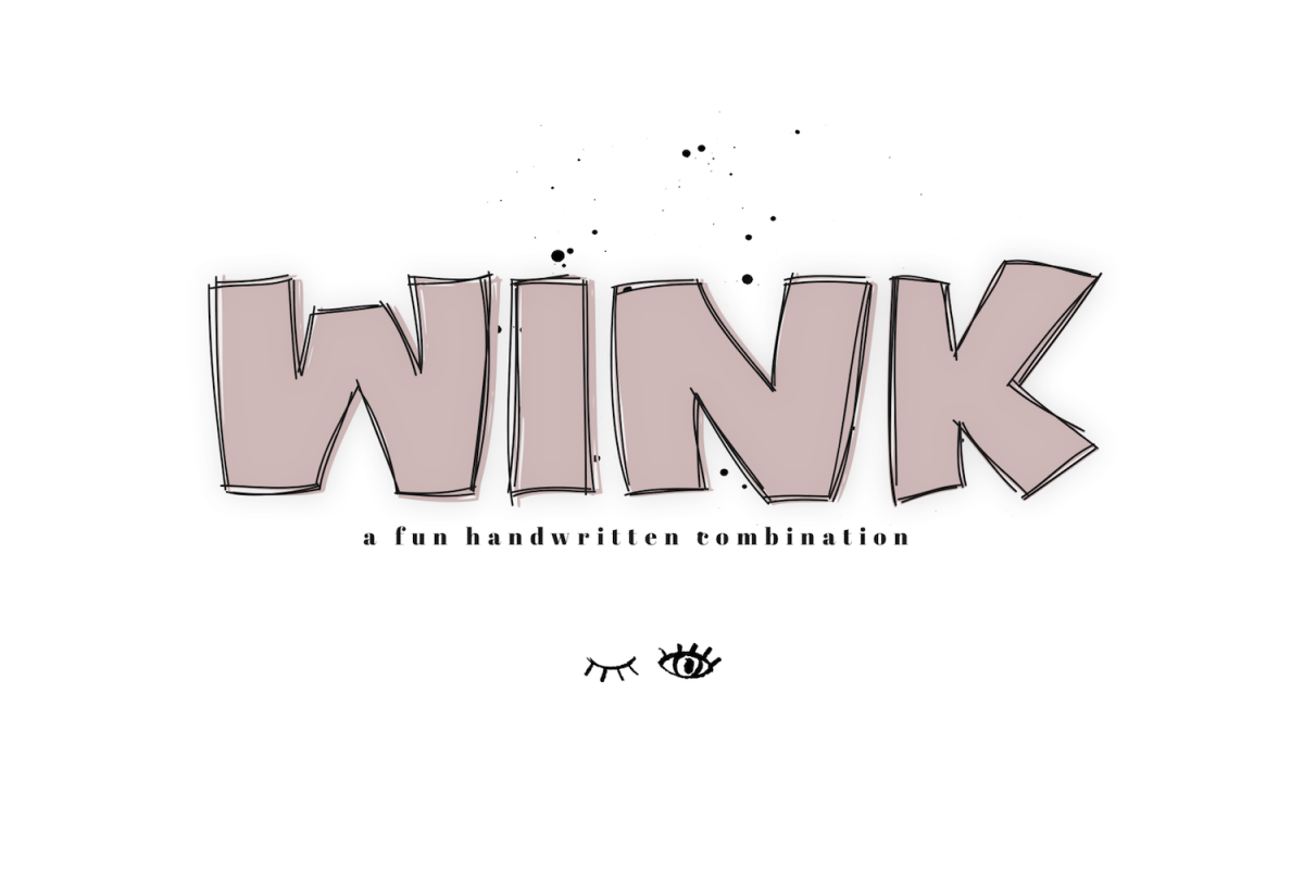 WINK - A Bold & Fun Handwritten Font example image 1