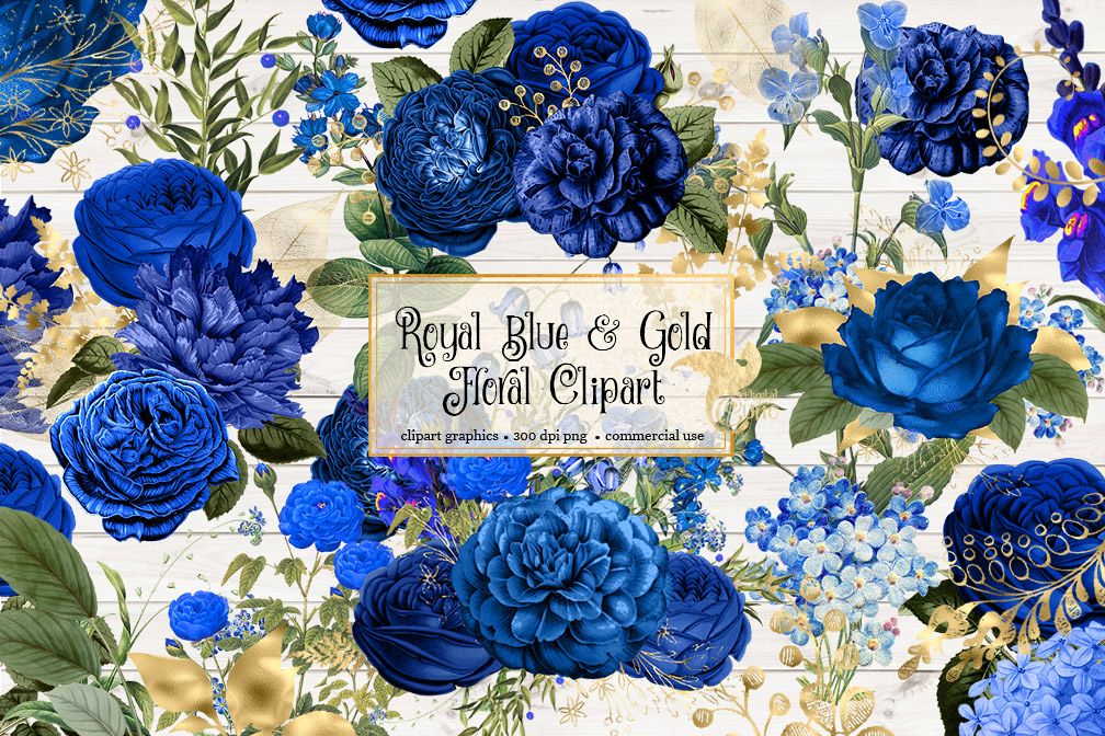 royal-blue-and-gold-floral-clipart-141931-illustrations-design