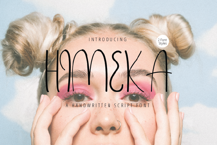 Himeka - A Handwritten Font example image 1