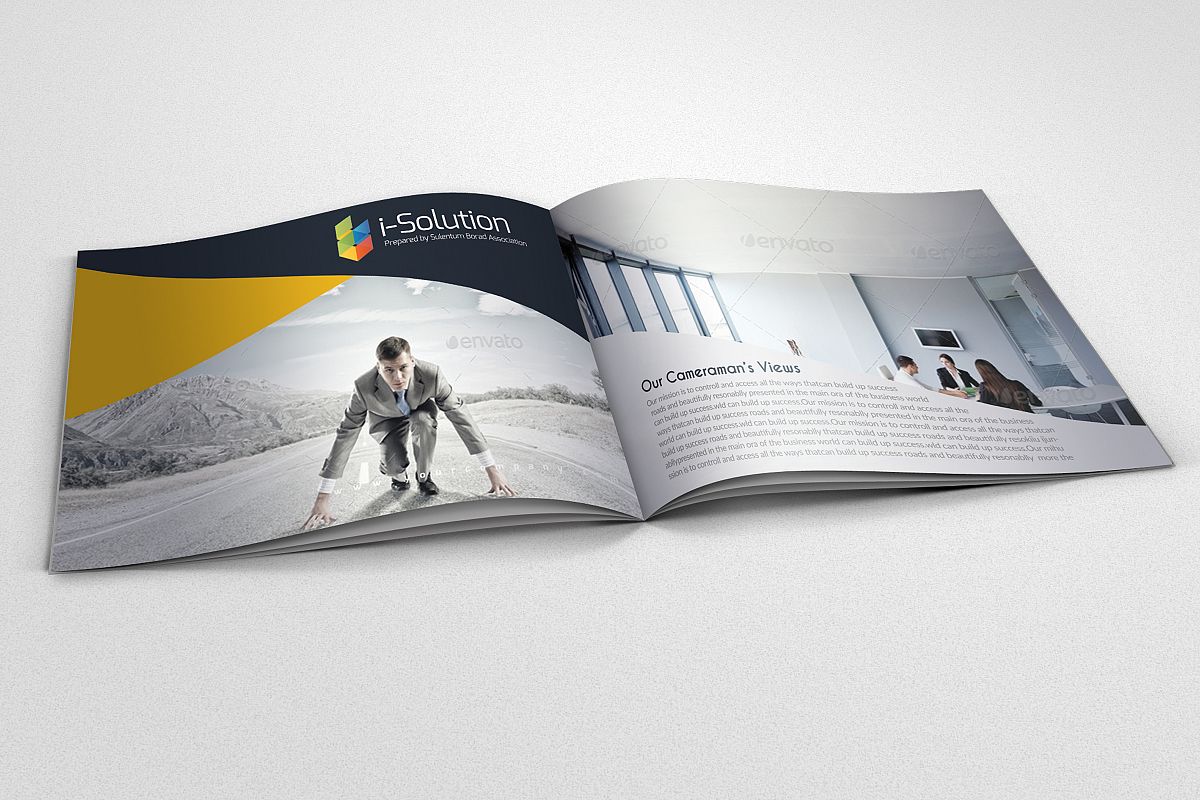 20 Pages Catalogue Business Bifold Brochure example image 1