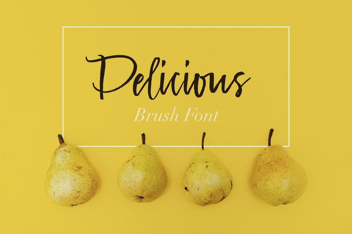 Delicious Brush Font example image 1
