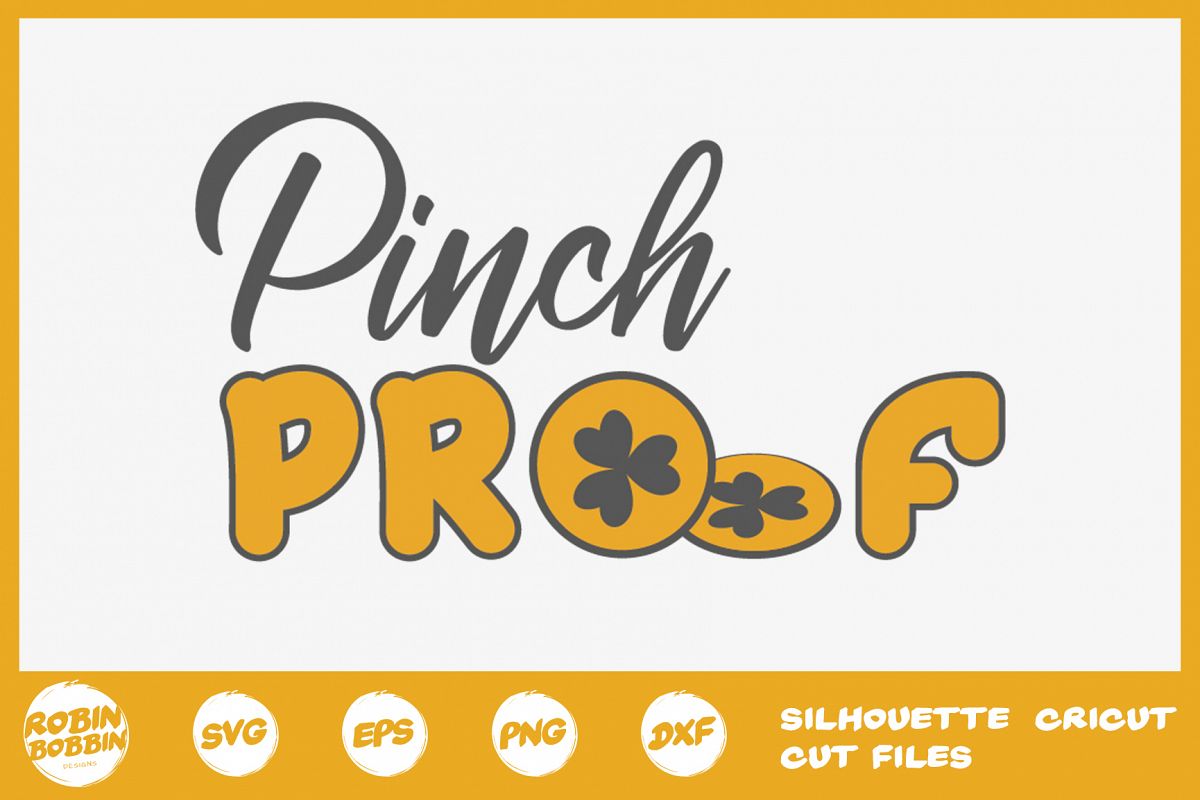 St. Patricks Day SVG, Pinch Proof SVG, Crafters SVG example image 1