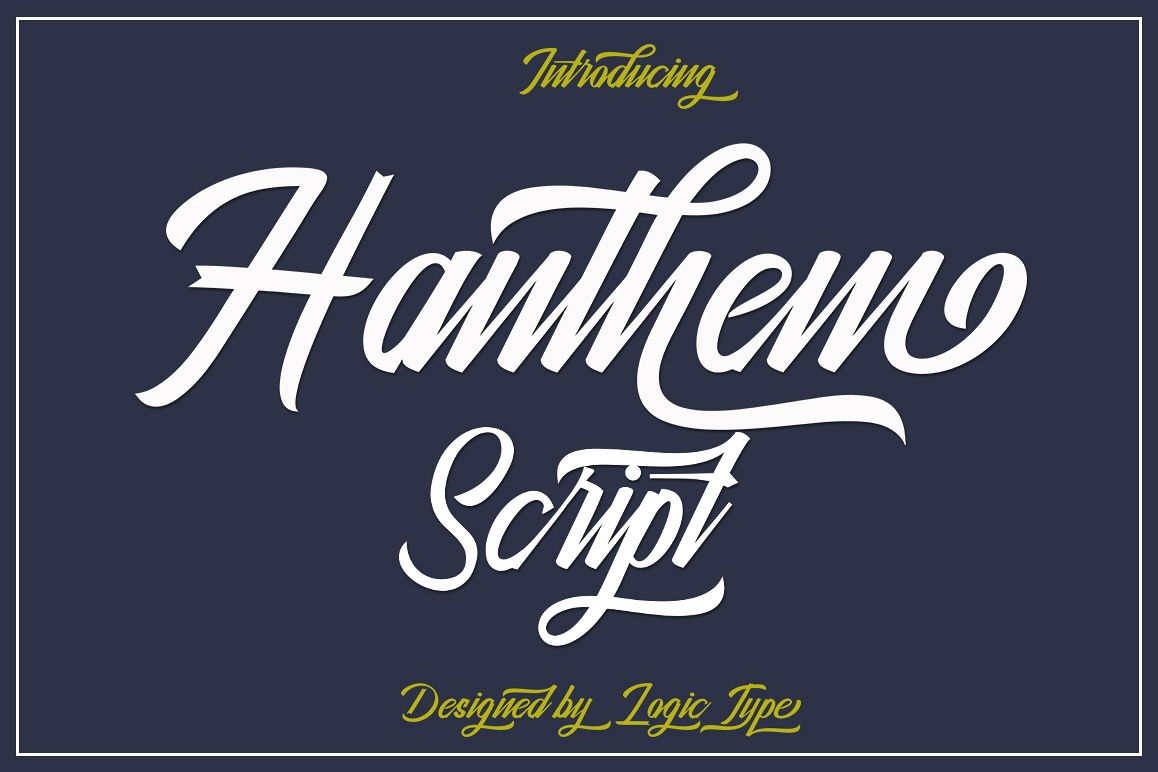 Hanthem Script example image 1