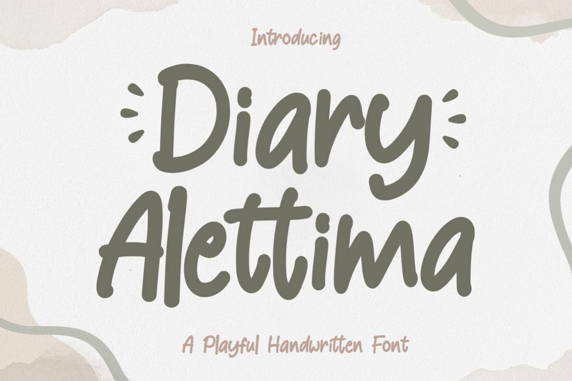 Diary Alettima example image 1