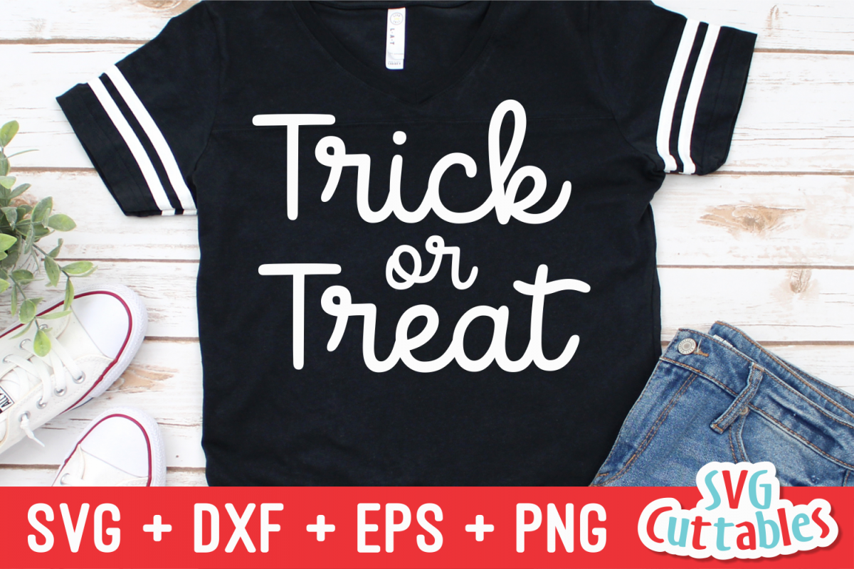 Trick or Treat | Halloween Cut File example image 1