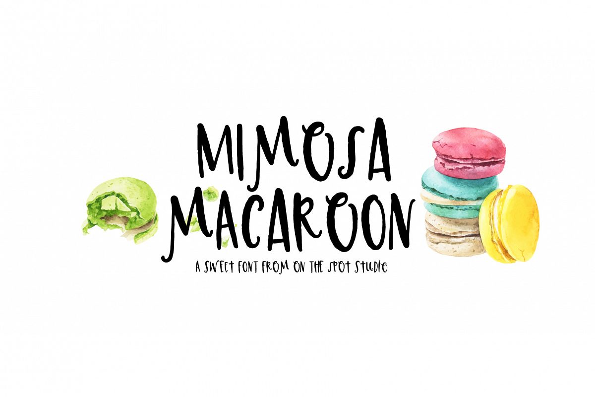 Mimosa Macaroon example image 1