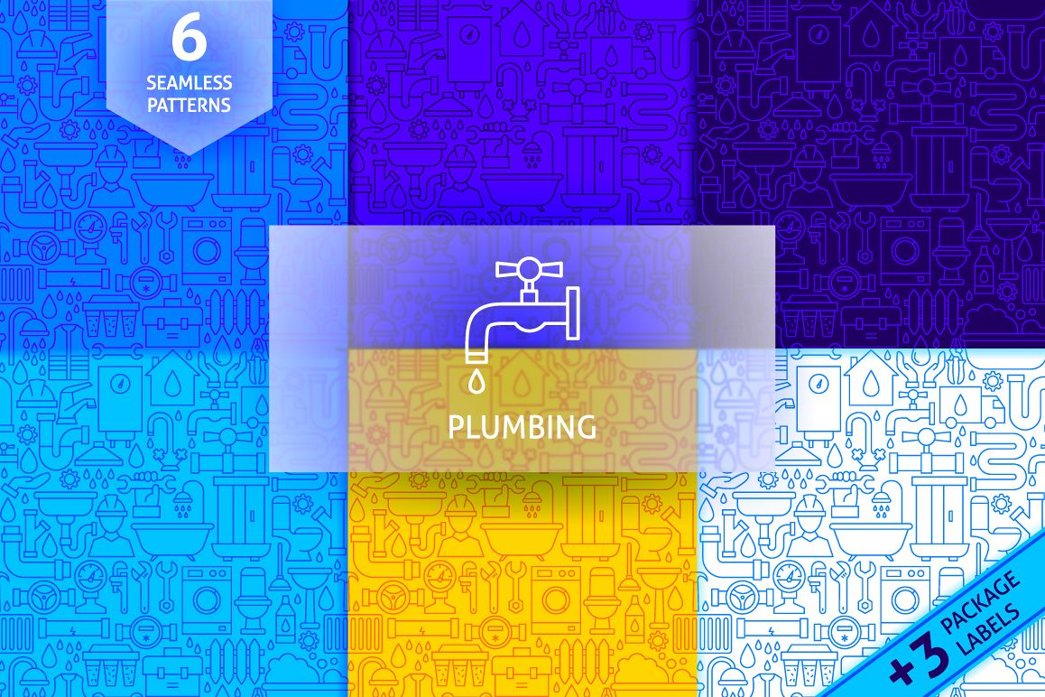 Plumbing Line Tile Patterns example image 1