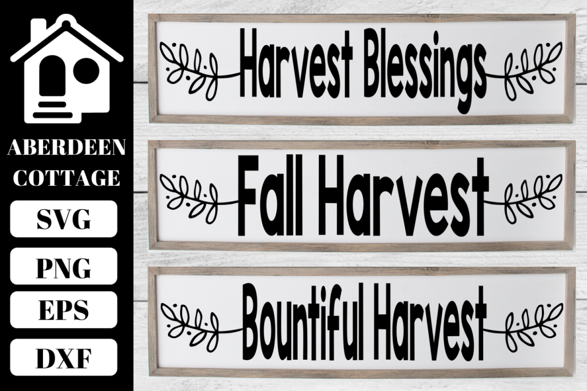 Fall Sign SVG Collection 2 example image 1