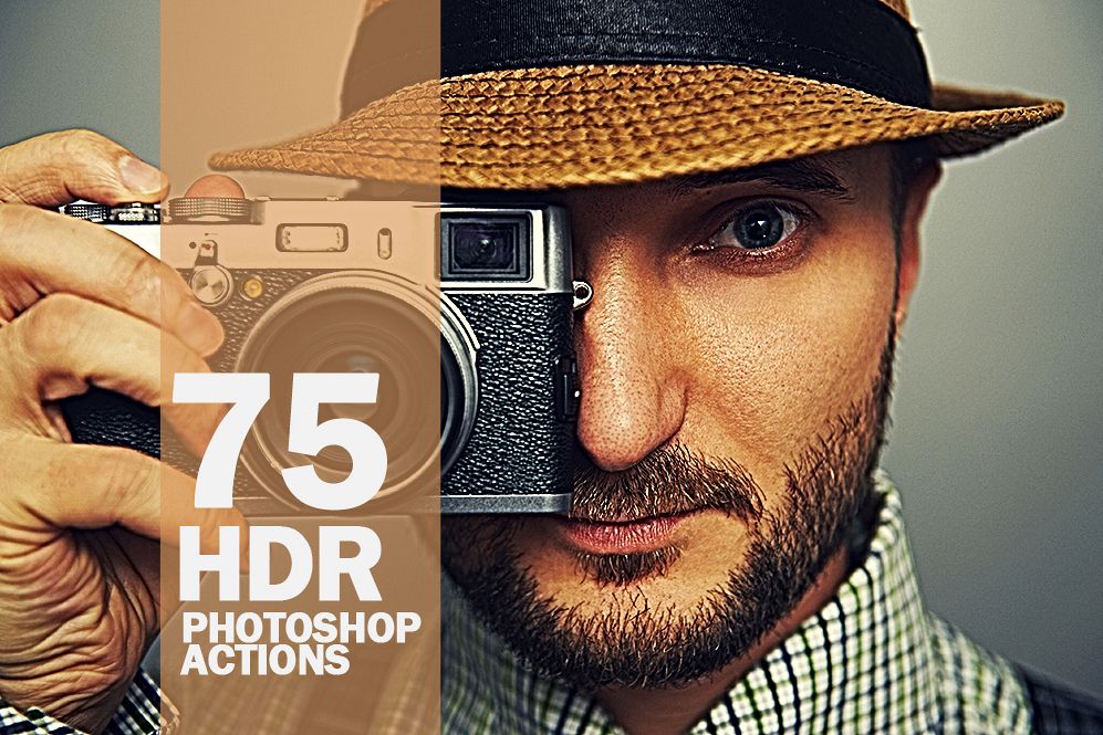 75 HDR Photoshop Actions Collection (Action for photoshop CS5,CS6,CC) example image 1
