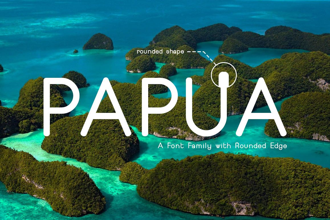 Papua Font example image 1