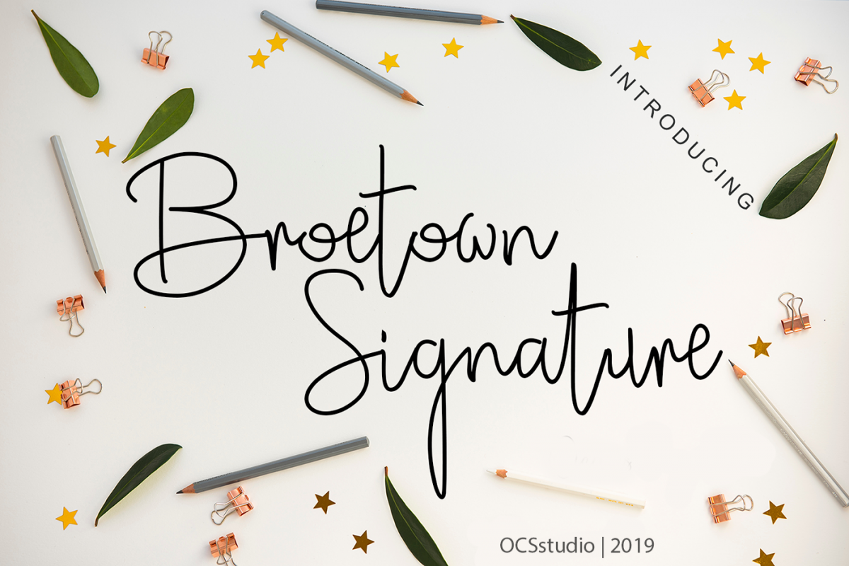 Broetown Signature example image 1