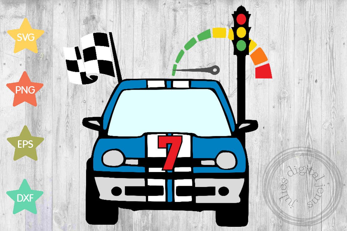 Racing Birthday 7th, by Julies Homemade Jems example image 1