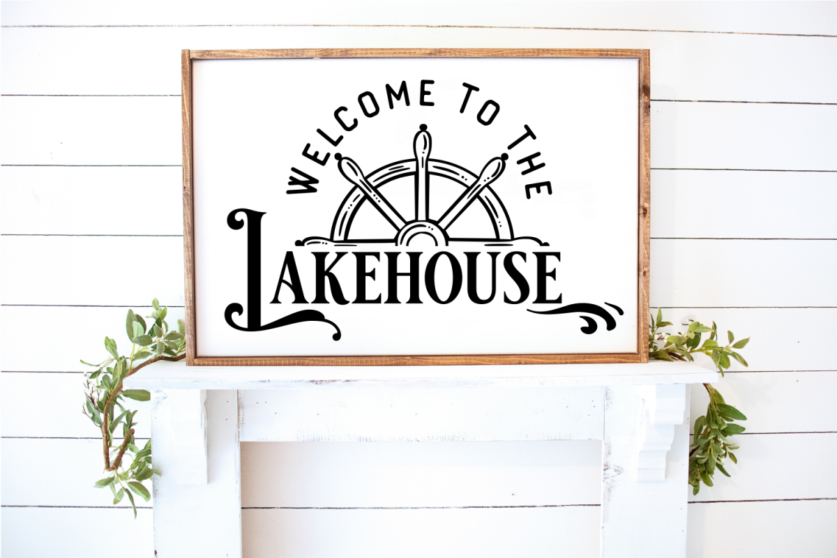 Welcome to the Lakehouse Wheel SVG cut file example image 1