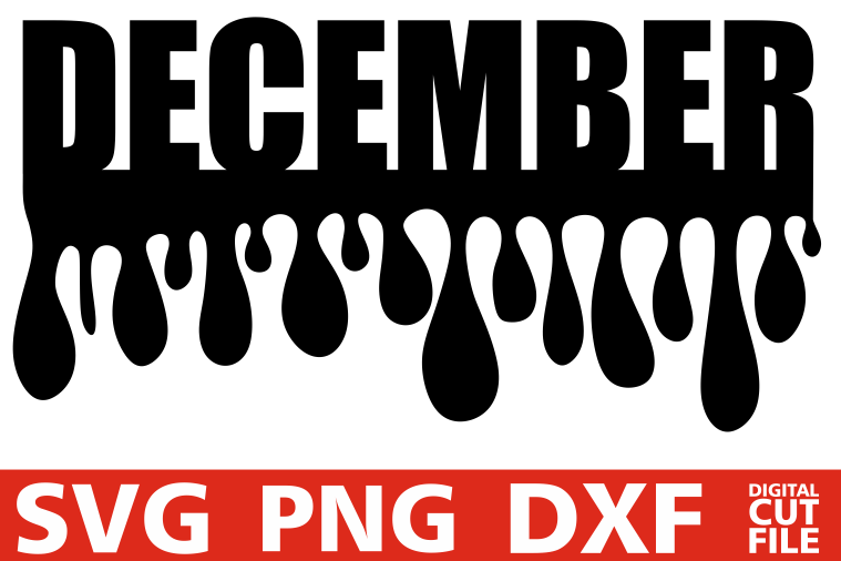 December svg, Month svg, Birthday vector, girl svg, born in example image 1
