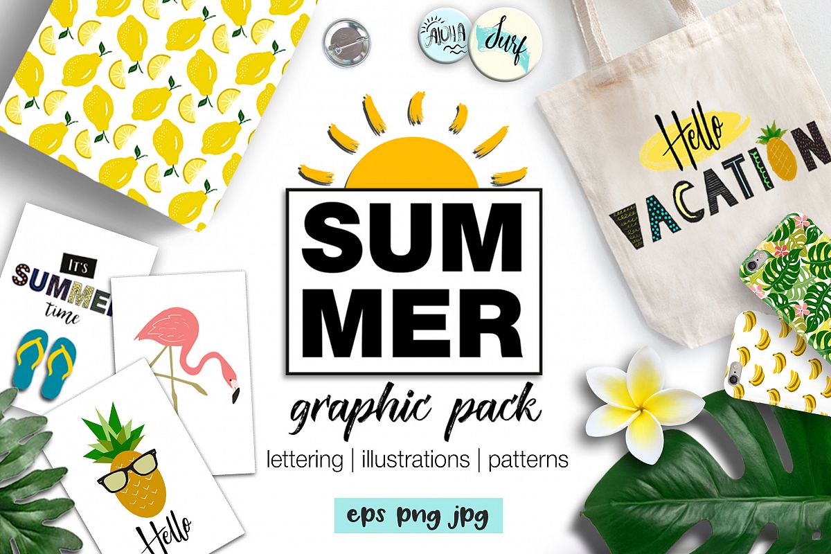 SUMMER graphic pack example image 1